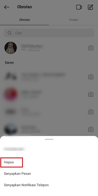 Cara Menghapus DM di Instagram dengan Mudah