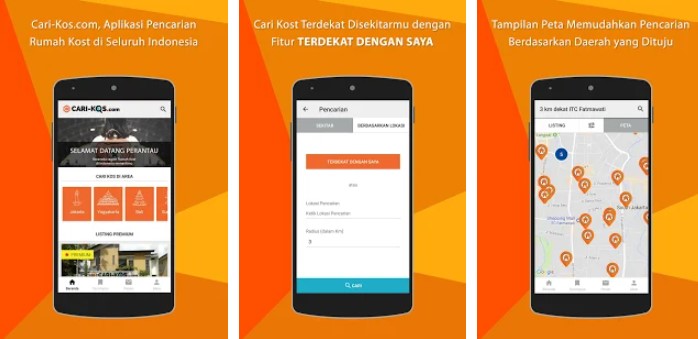 Cari Kos.com Aplikasi Cari Kost Cepat dan Mudah