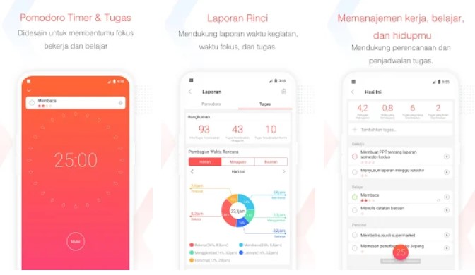 Focus To Do Pomodoro Timer To Do List