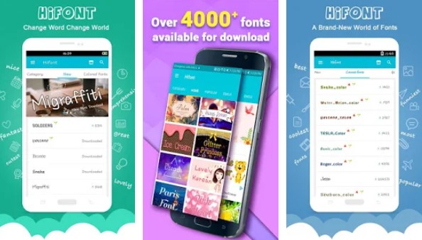 HiFont - Gratis Teks Font Keren + Galaxy FlipFont