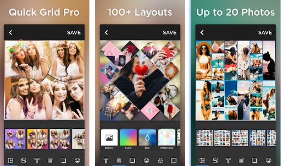 Photo Collage & Grid, Pic Collage Maker-Quick Grid