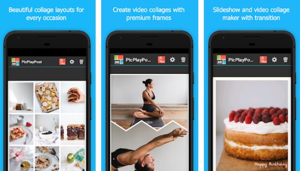 PicPlayPost Collage Maker Slideshow Video Editor
