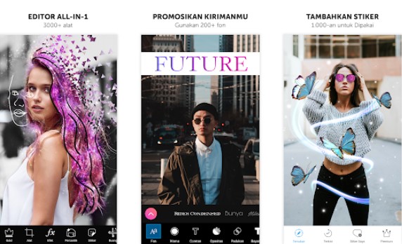 PicsArt Aplikasi Pembuat Karikatur Wajah di Android