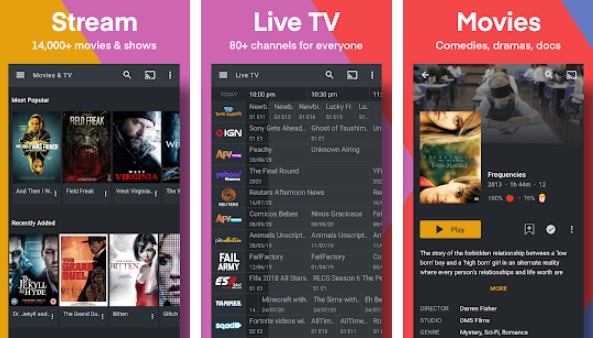 Plex Stream Free Movies Shows Live TV more