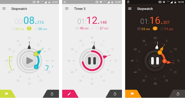Stopwatch Timer Aplikasi Timer