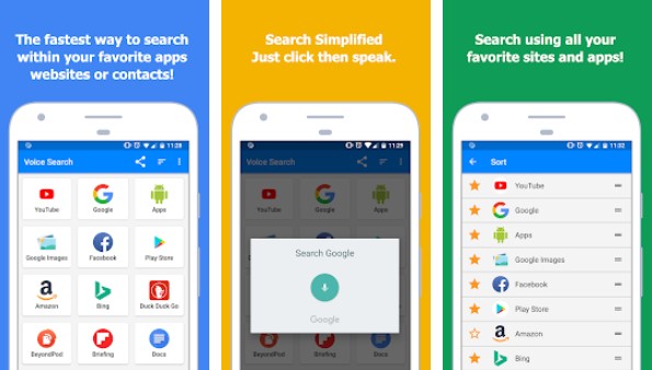 Voice Search Speech to Text Searching Assistant
