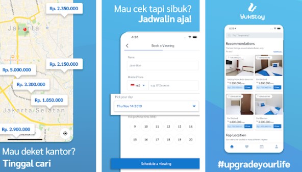 Yukstay Aplikasi Sewa Kost di Apartemen