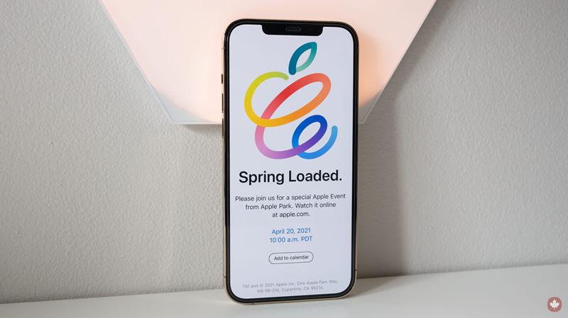 Apple Spring Loaded