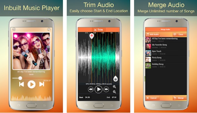 Audio MP3 Cutter Mix Converter and Ringtone Maker