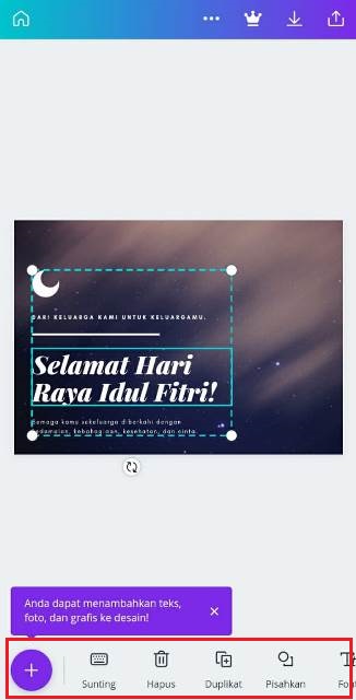 Cara Bikin Kartu Ucapan Idul Fitri