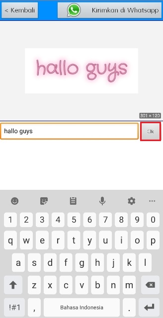 Cara Bikin Tulisan Berwarna di WhatsApp