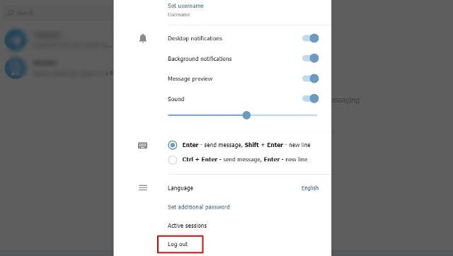 Cara Keluar dari Telegram Web