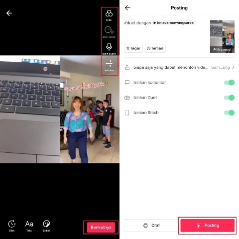 Cara Menggabungkan Video di TikTok dengan Mudah