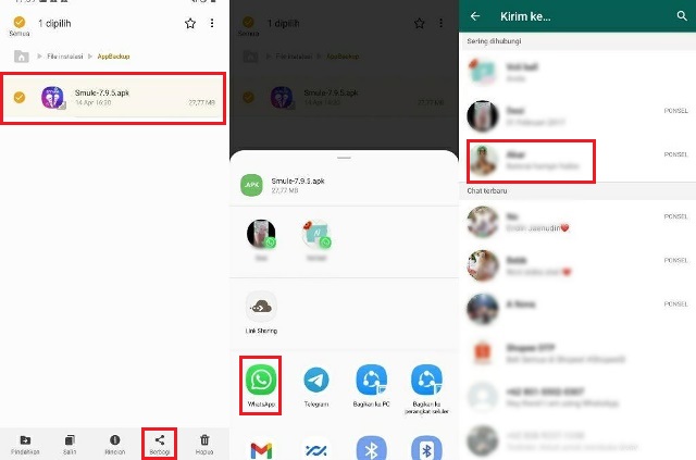 Cara Mengirim Aplikasi Lewat WhatsApp Tanpa Aplikasi