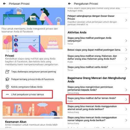 Cara Menyembunyikan Daftar Teman di FB Pada Semua Orang - Rancah Post