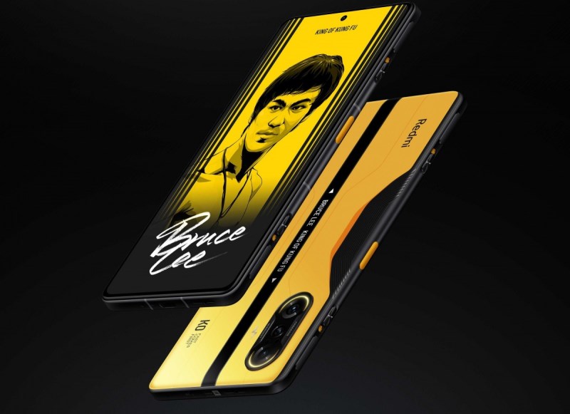 HP Redmi K40 Gaming Bruce Lee Yellow