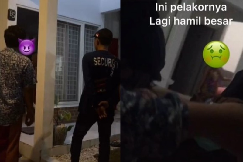 Labrak Pelakor yang Tengah Hamil 9 Bulan Istri Sah Malah Dianiaya Suami