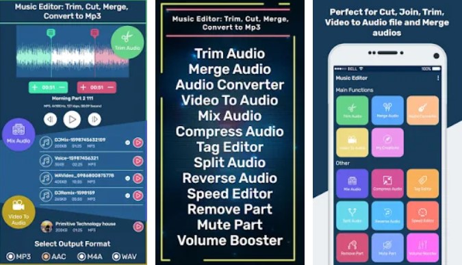 Music Editor Aplikasi Untuk Menggabungkan Lagu