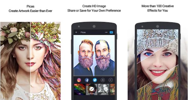 Picas Aplikasi Edit Foto Jadi Lukisan