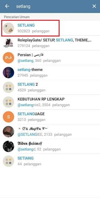 Setlang