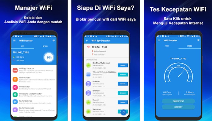 WiFi Manager – Aplikasi Penguat Sinyal WiFi Jarak Jauh