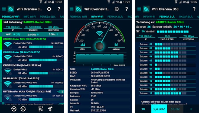 WiFi Overview 360 Aplikasi Penguat Sinyal WiFi Paling Ampuh