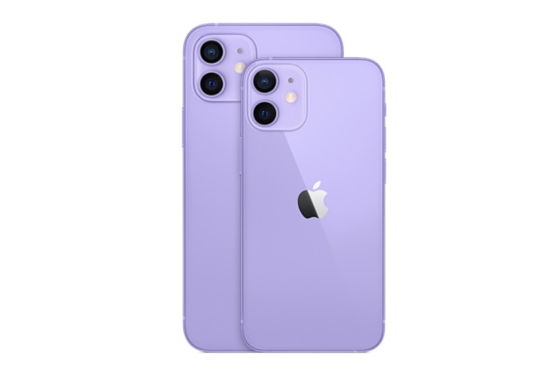 iPhone 12 dan iPhone 12 Mini warna purple
