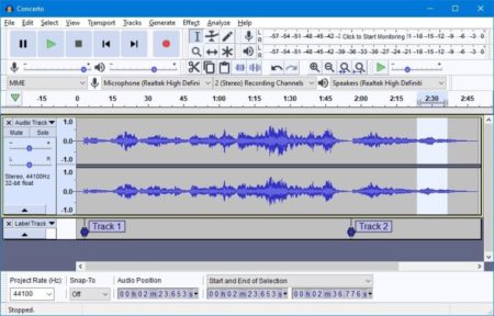Aplikasi Perekam Suara PC