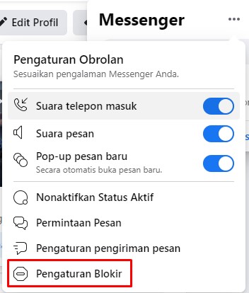 Cara Buka Blokiran Pesan