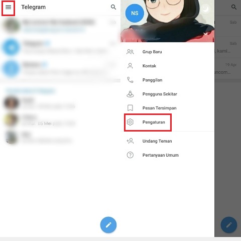 Cara Ganti Nama di Telegram