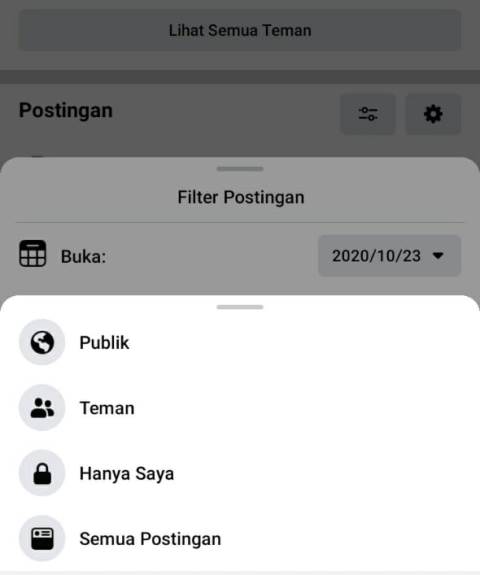 Cara Melihat Unggahan Lama di Facebook