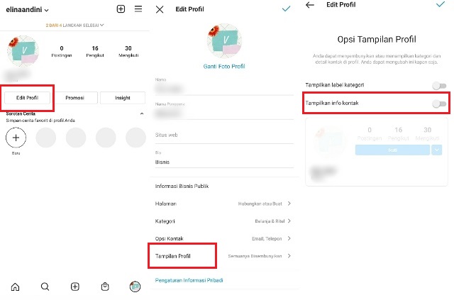 Cara Menampilkan Lokasi di Bio Instagram