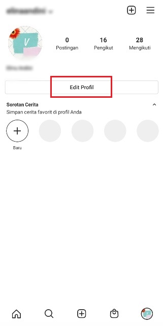 Cara Mengedit Profil IG