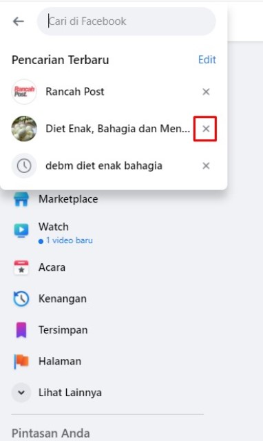 Delete Satu Persatu