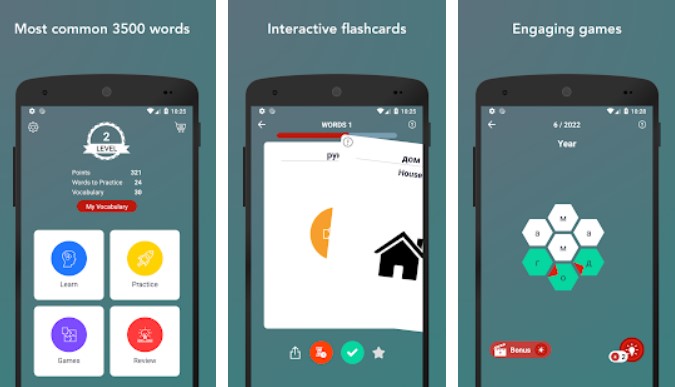 Learn Russian Vocabulary Aplikasi untuk Belajar Bahasa Rusia