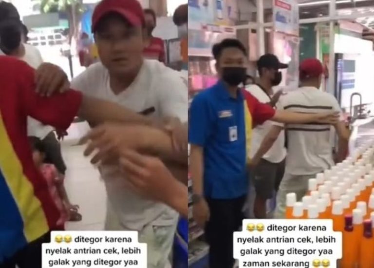 Pria ini Ngamuk di Minimarket Gegara Ditegur Terobos Antrean, Sempat Terjadi Kejar-kejaran Pria ini Ngamuk di Minimarket Gegara Ditegur Terobos Antrean Sempat Terjadi Kejar kejaran