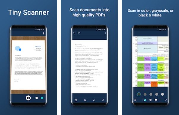 Tiny Scanner Aplikasi Scan Foto untuk Scanning Dokumen
