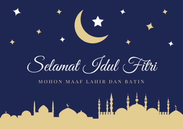 Ucapan Idul Fitr Bahasa Indonesia