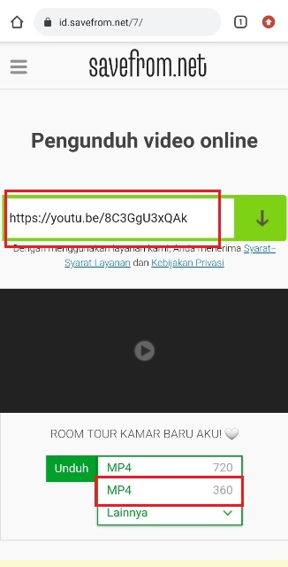 Cara Download Video YouTube