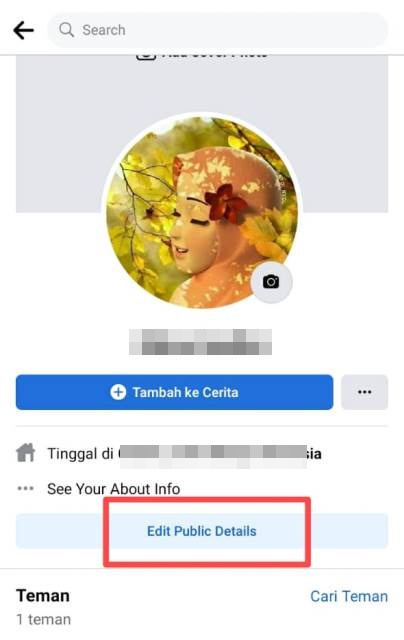 Cara Edit Detail Facebook