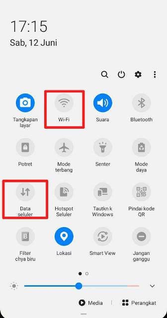 Cara Mematikan Data Seluler dan Wifi