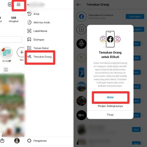 Cara Mencari Teman di Instagram Lewat No HP dengan Mudah