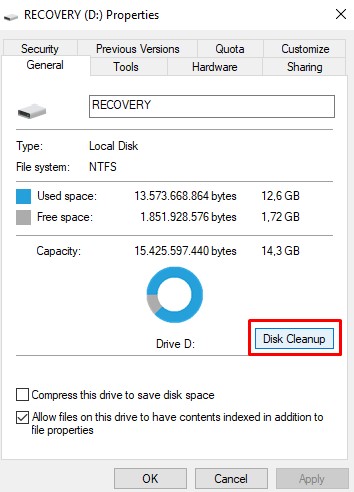 Disk Cleanup