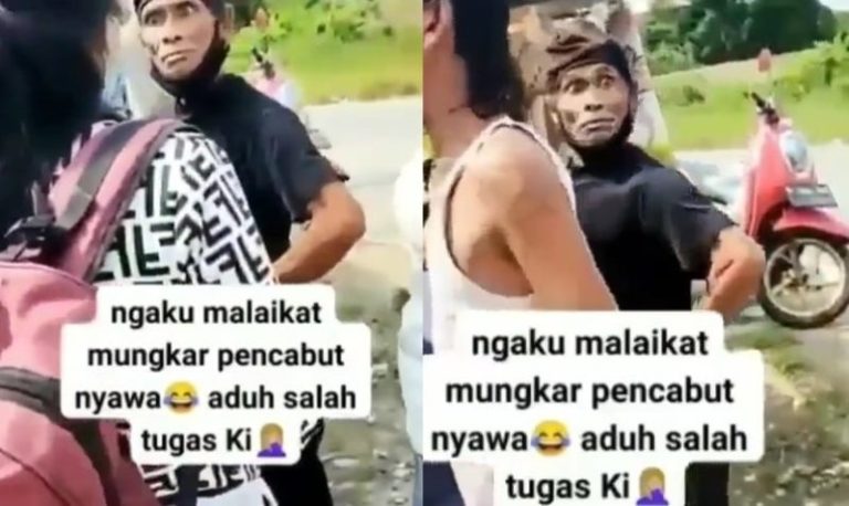 Geger! Pria Emosi ke Emak-emak dan Ngaku Sebagai Malaikat Pencabut Nyawa Geger Pria Emosi ke Emak emak dan Ngaku Sebagai Malaikat Pencabut Nyawa