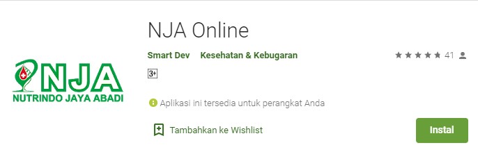 NJA Online Aplikasi Apotek Online