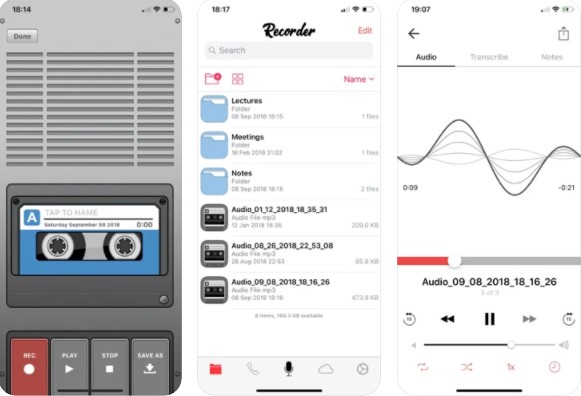 Perekam Suara Voice Recorder Aplikasi Perekam Suara iPhone