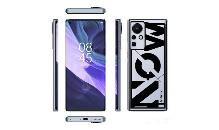 Render Smartphone Misterius Infinix dengan Fast Charging 160W