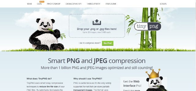 TinyPNG Aplikasi Kompres Foto Terbaik dan Gratis