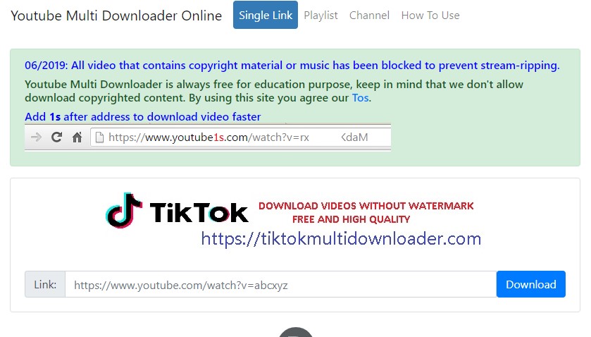 YouTube Multi Downloader Situs Download Video YouTube
