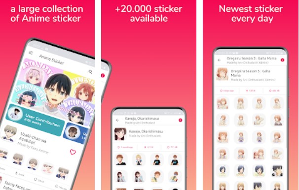 100000 Anime Stickers Animated For WhatsApp